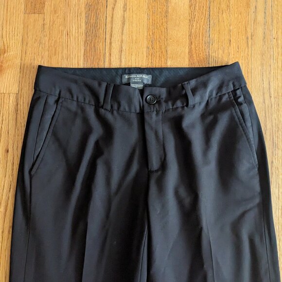 Banana Republic Black Wool Pants - Picture 3 of 7